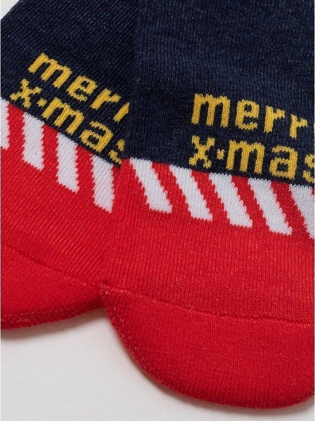 Носки детские CK NEW YEAR (махровая стопа) 23С-64СП, р.16-18, 952 темно-синий - 3