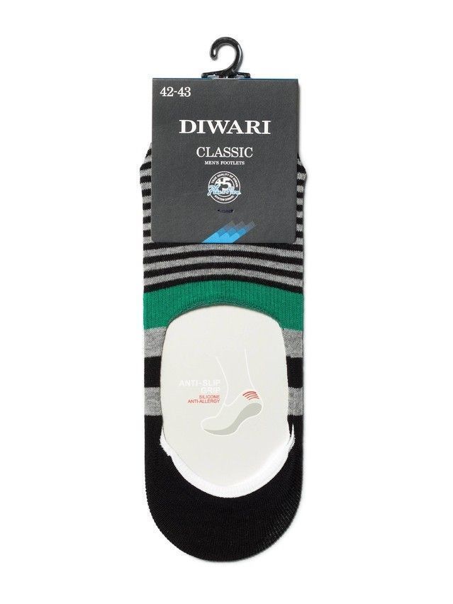 Men's footlets DiWaRi CLASSIC, s. 40-41, 131 grey - 2