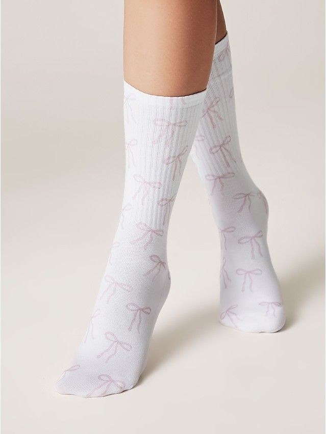 Носки женские хлопковые CE FANTASY 19С-236СП, р.23-25, 662 светло-розовый - 2