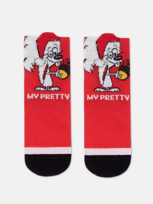 Носки детские CK NEW YEAR 19С-64СП, р.16-18, 911 красный - 1