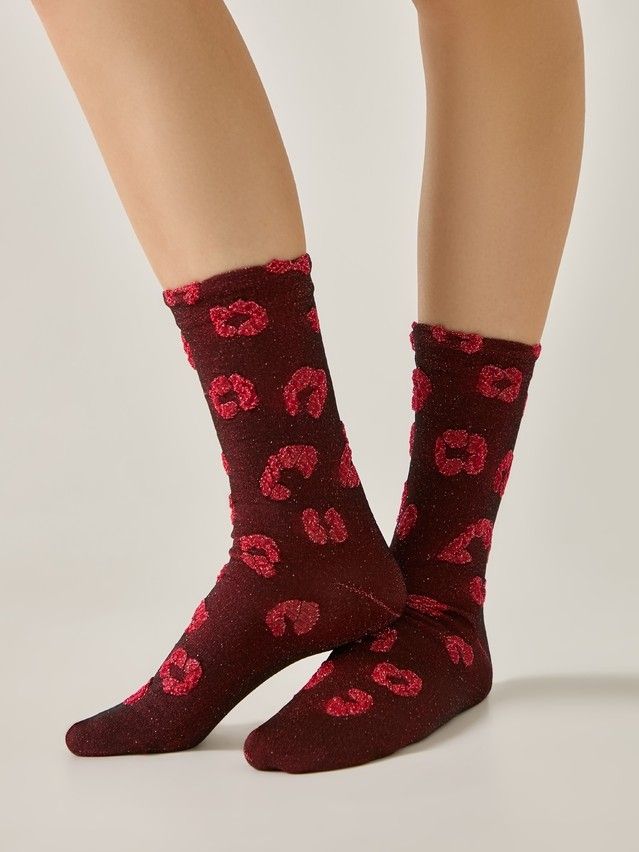 Носки женские вискозные CE CLASSIC 24С-156СП, р.23-25, 688 красный - 1