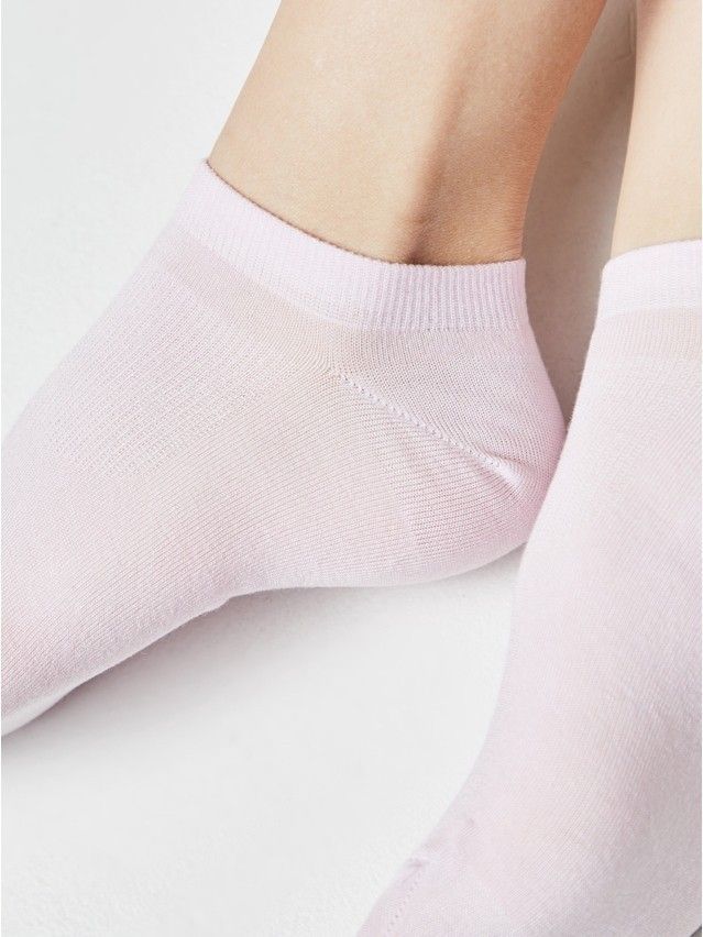 Носки женские вискозные CE ACTIVE (ультракороткие, tencel) 15С-77СП, р.23-25, 079 светло-розовый - 4