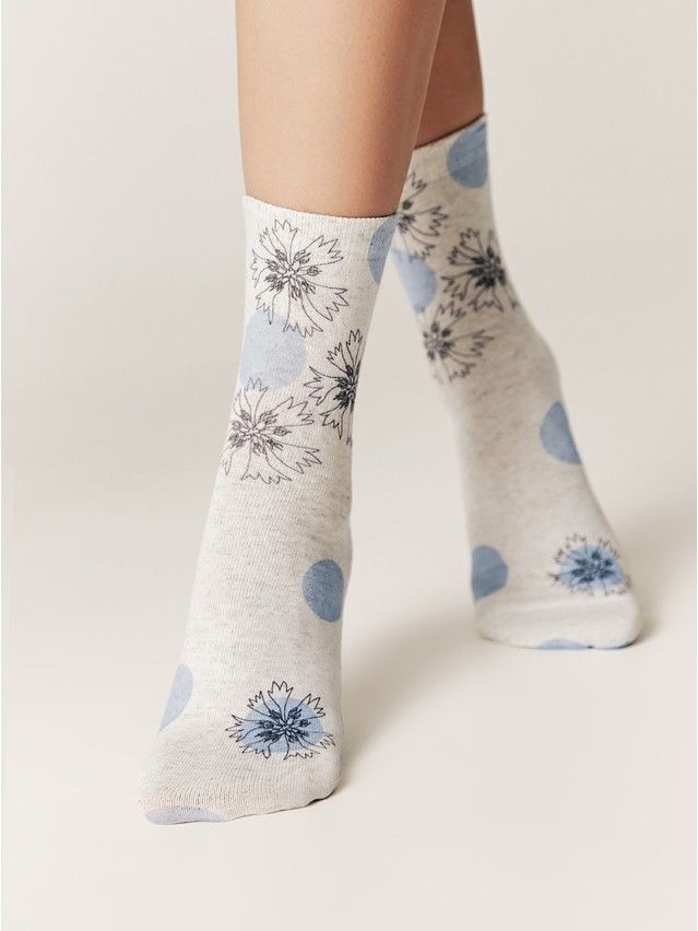 Носки женские CE FANTASY 20С-107/1СП, р.23-25, 676 бежевый - 2