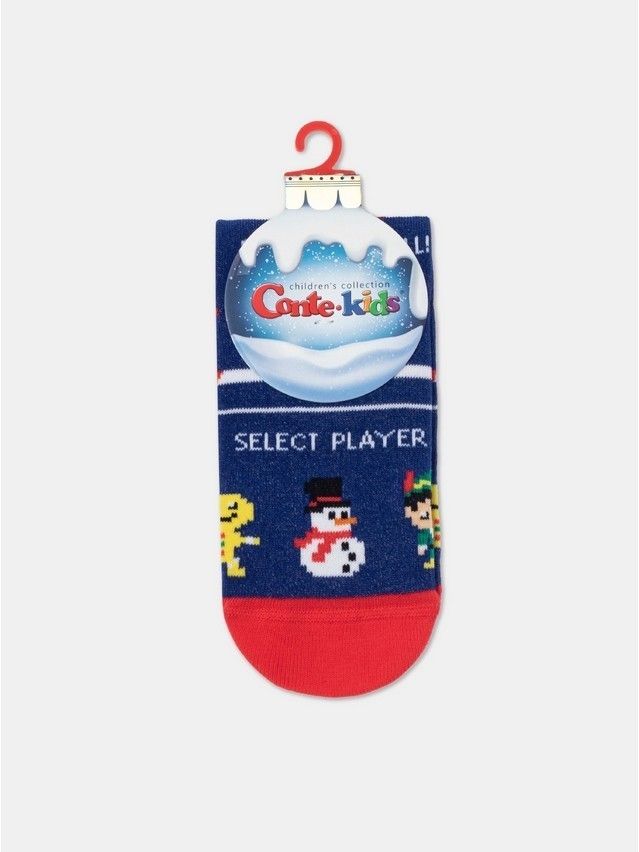 Носки детские CK NEW YEAR 21С-67СП, р.16-18, 950 синий - 6