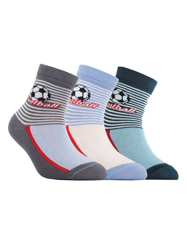 Children's socks CONTE-KIDS TIP-TOP, s.18-20, 140 dark grey - 1