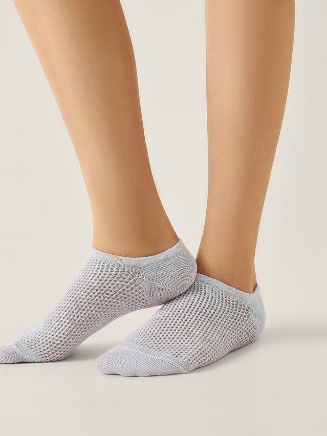 Носки женские хлопковые CE ACTIVE (ультракороткие) 24С-76СП, р.23-25, 618 светло-серый - 1