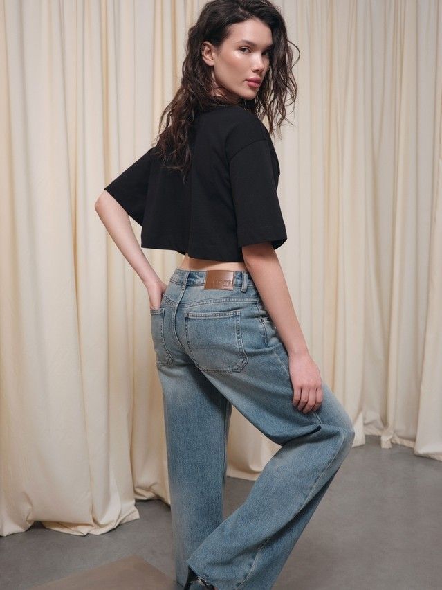 Джинсы женские C CON-845, р.164-90, blue - 2