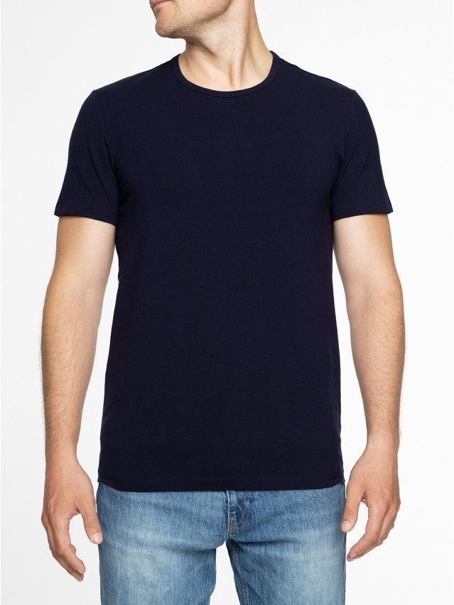 Фуфайка мужская DW BASIC MEN MF 2024 (пакет),р.170,176-100, dark navy - 2