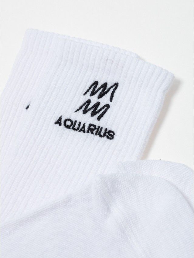 Носки женские хлопковые C FANTASY (с вышивкой) 24С-77СП, р.23-25, 669 белый - 8