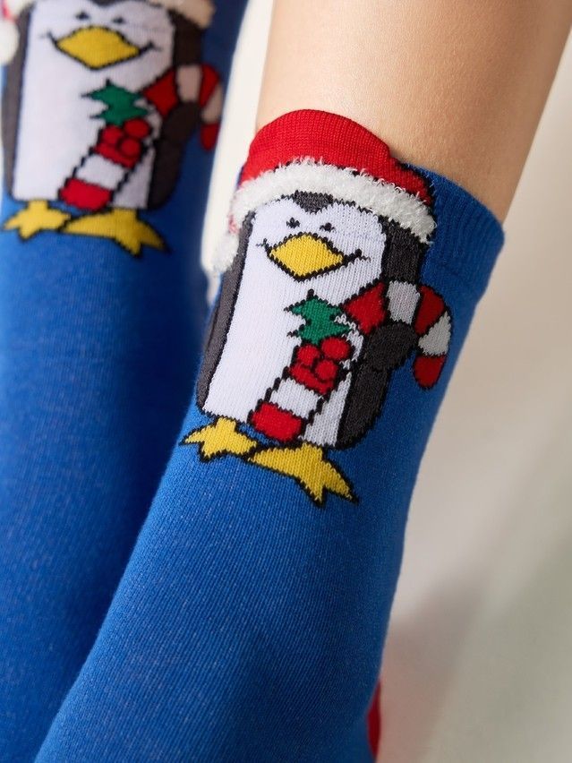 Носки женские хлопковые CE NEW YEAR 19С-86СП, р.23-25, 631 синий - 5