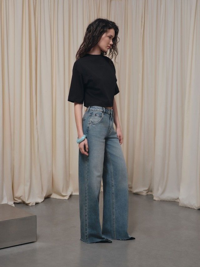 Джинсы женские C CON-845, р.164-90, blue - 4