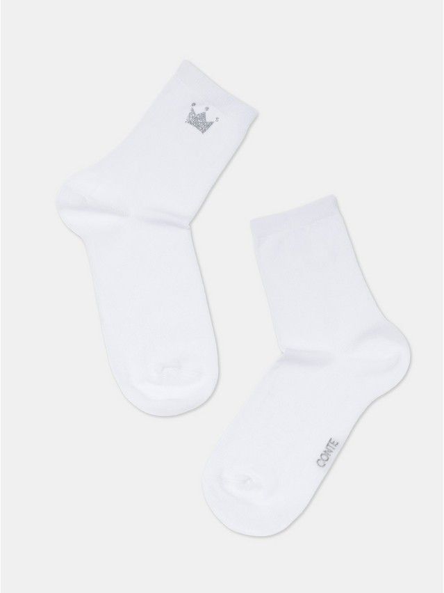 Носки женские хлопковые CE CLASSIC (с декором) 22С-40СП, р.36-37, 430 белый - 4