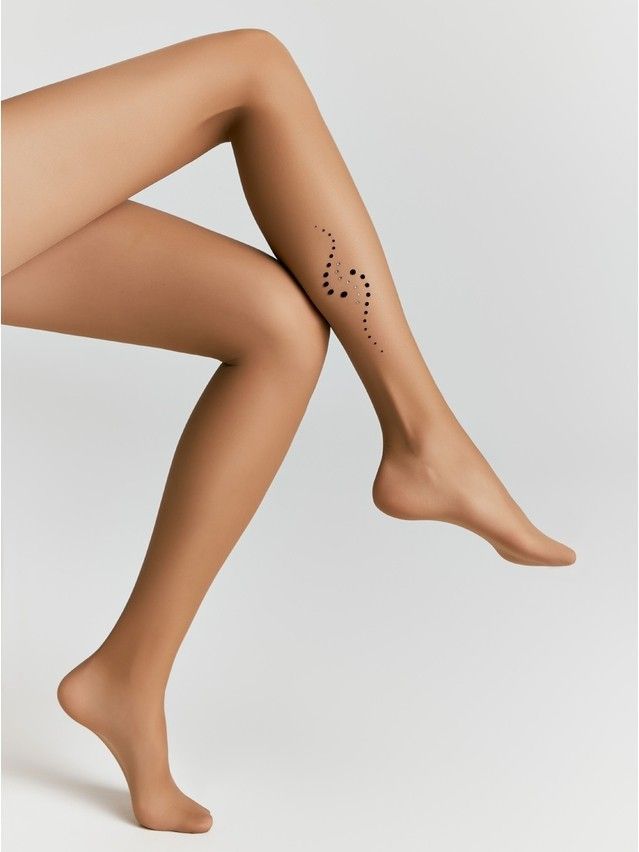 Колготки женские CE FANTASY SHEEN, р.2, bronz - 1
