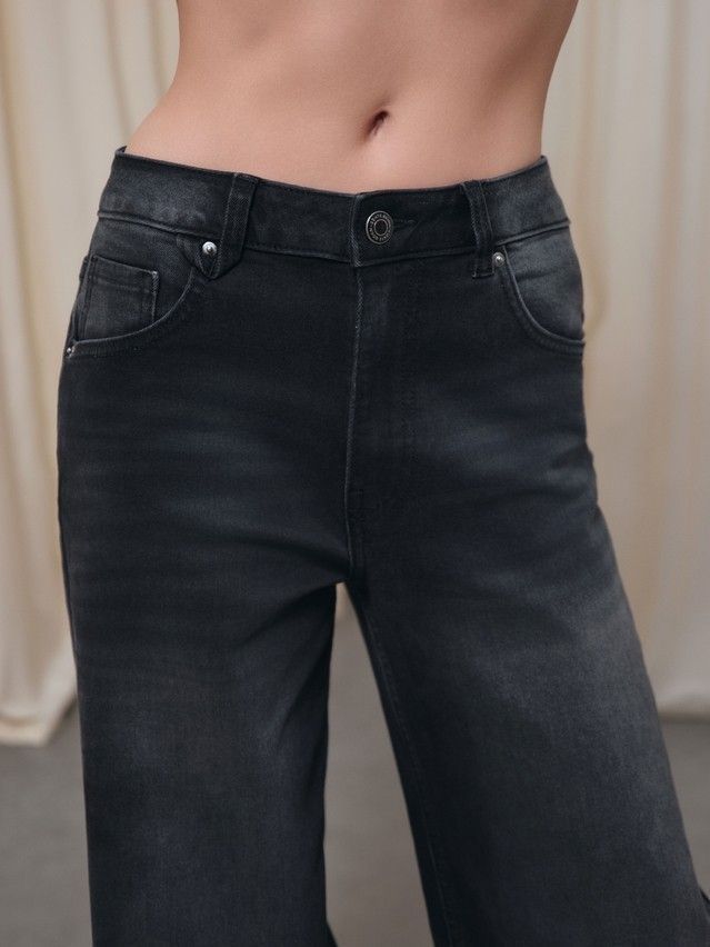 Джинсы женские C CON-800, р.164-90, washed black - 2
