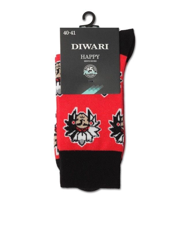 Носки муж. DW HAPPY 20С-37СП, р.40-41, 144 красный - 4
