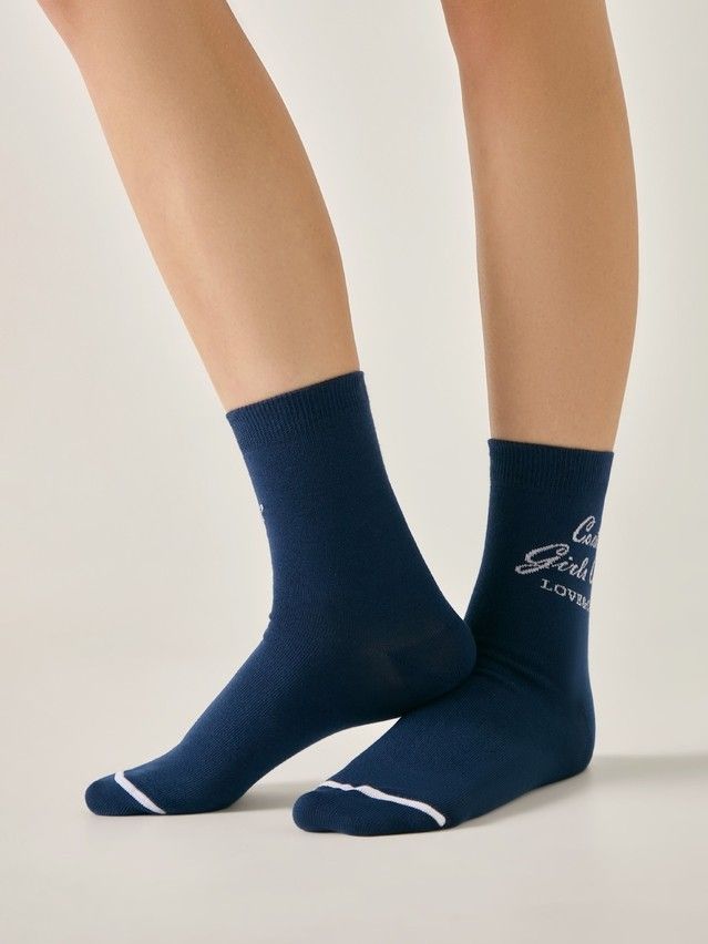 Носки женские хлопковые CE CLASSIC 7С-22СП, р.23-25, 685 темно-синий - 1