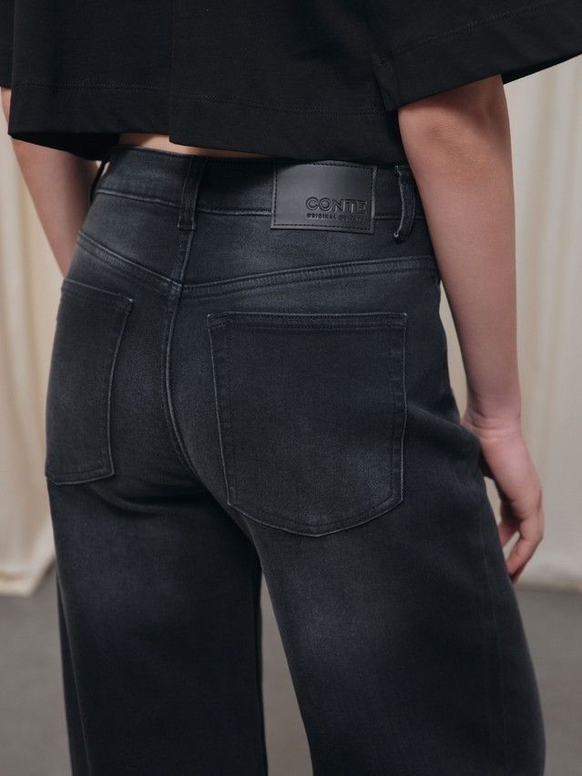 Джинсы женские C CON-800, р.164-90, washed black - 5