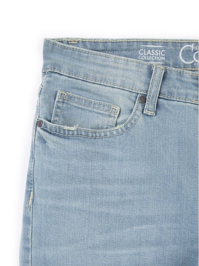 Denim trousers CONTE ELEGANT 756/3465, s.170-102, blue - 6