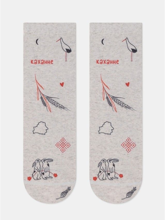 Носки женские CE FANTASY 20С-107/1СП, р.23-25, 641 бежевый - 5