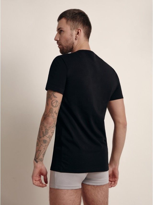 Футболка BASIC MF 310-10, р.170,176-100, black - 2