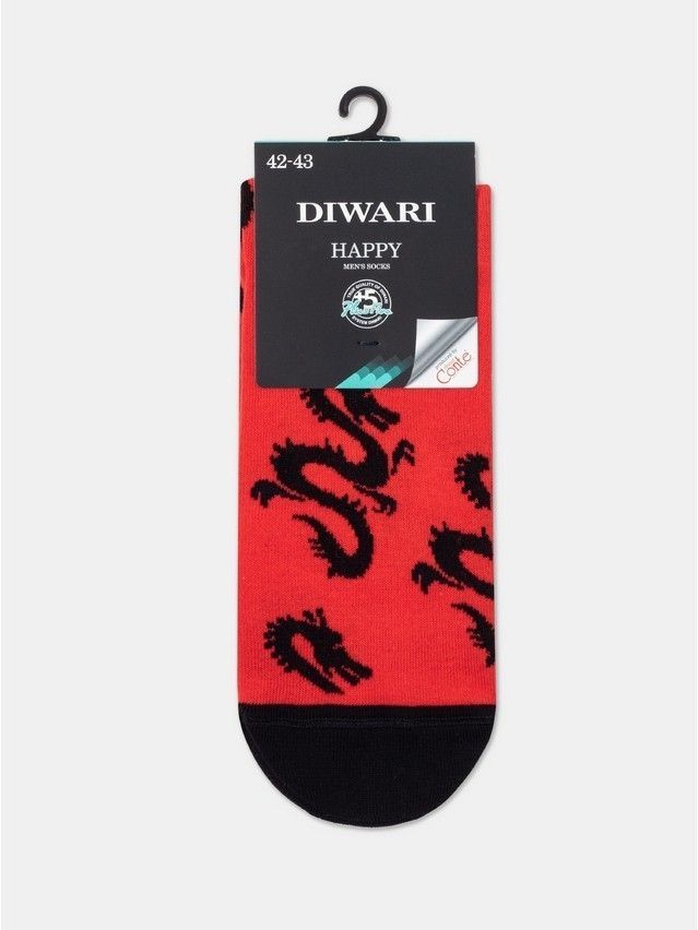 Носки мужские DW HAPPY 17С-151СП, р.25, 191 красный - 5