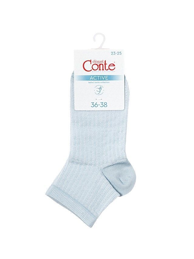 Носки женские вискозные CE ACTIVE (короткие) 24С-75СП, р.23-25, 704 голубой - 4