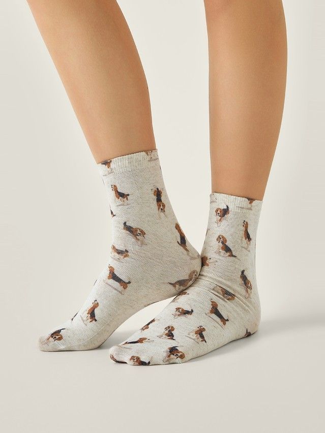 Носки женские CE FANTASY 20С-107/1СП, р.23-25, 728 бежевый - 1