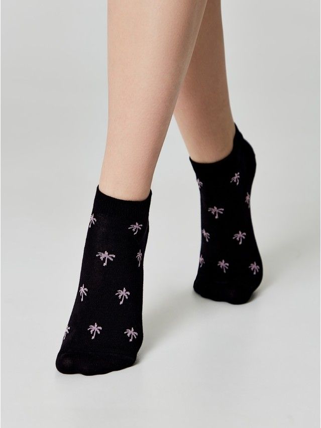 Носки женские хлопковые CE ACTIVE (короткие) 23С-111СП, р.23, 589 черный - 3