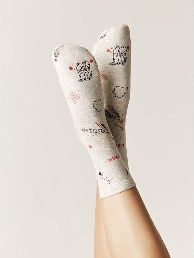 Носки женские CE FANTASY 20С-107/1СП, р.23-25, 641 бежевый - 2