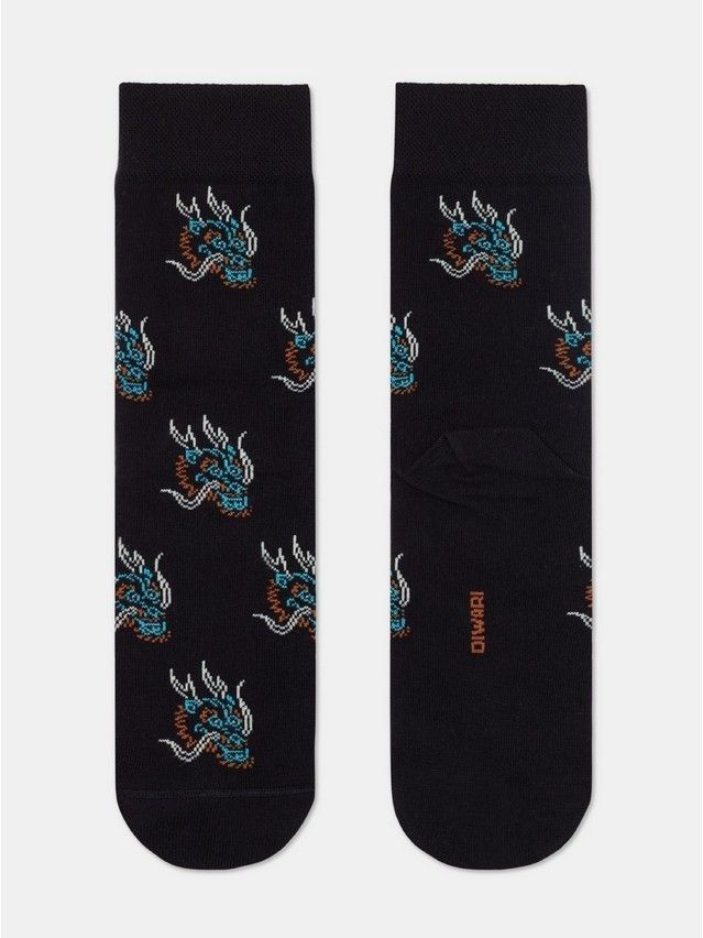 Носки мужские DW HAPPY 17С-151СП, р.25, 192 черный - 2