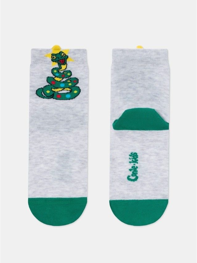 Носки детские CK NEW YEAR 21С-67СП, р.16-18, 175 светло-серый - 7