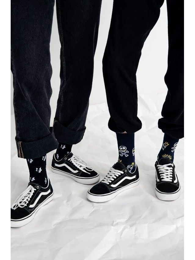 Носки мужские DW HAPPY 17С-151СП, р.25, 165 темно-синий - 1