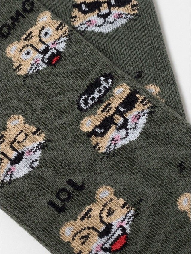 Носки детские CK NEW YEAR 21С-61СПА, р.20-22, 657 хаки - 2