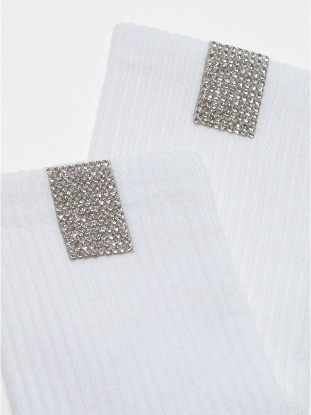 Носки женские хлопковые CE CLASSIC (с декором) 22С-41СП, р.23, 419 белый - 5