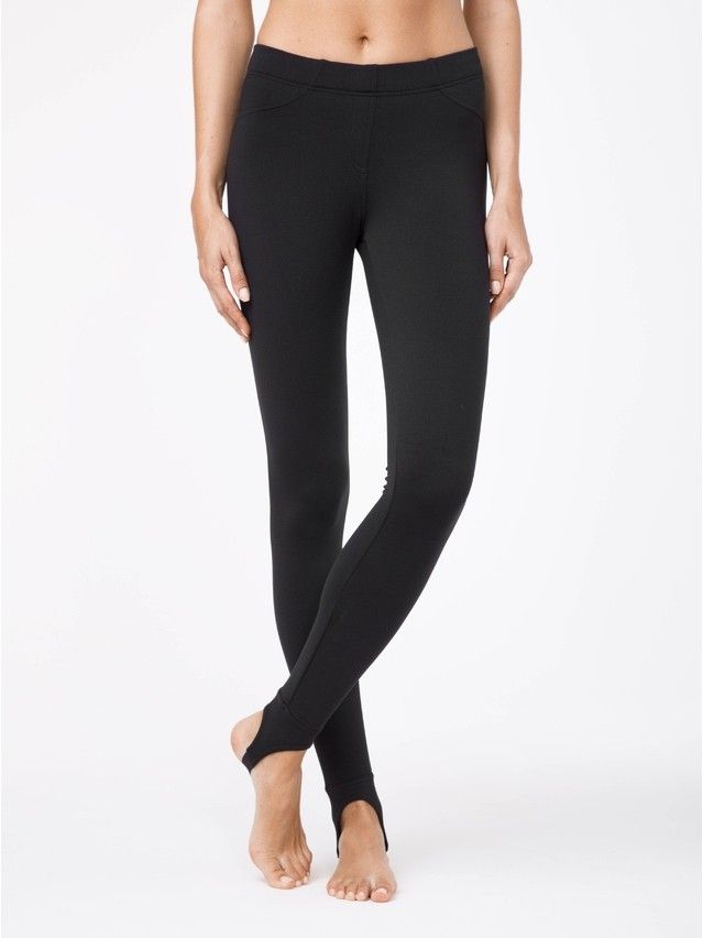 Women's leggings CONTE ELEGANT DAYANA, s.164-102, nero - 1