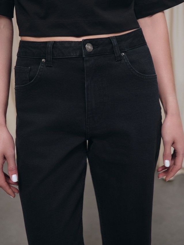 Джинсы женские C CON-844, р.164-90, washed black - 8
