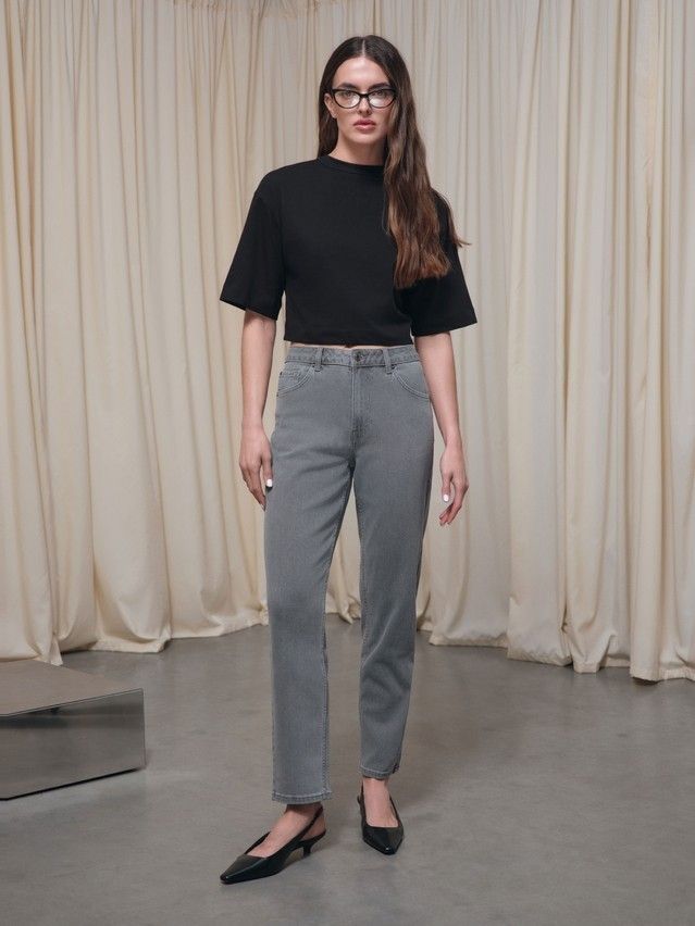 Джинсы женские C CON-846, р.164-90, grey - 1