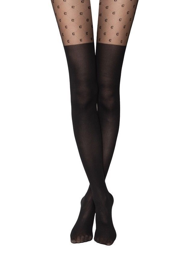 Колготки женские CE FANTASY COUTURE, р.2, nero - 3