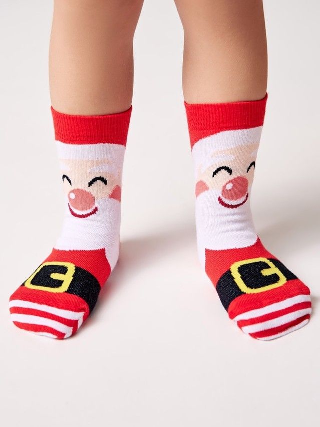 Носки детские CK NEW YEAR 21С-67СП, р.20-22, 162 красный - 1