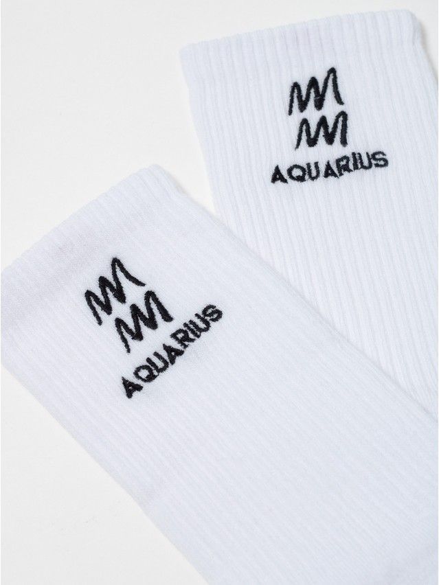 Носки женские хлопковые C FANTASY (с вышивкой) 24С-77СП, р.23-25, 669 белый - 9