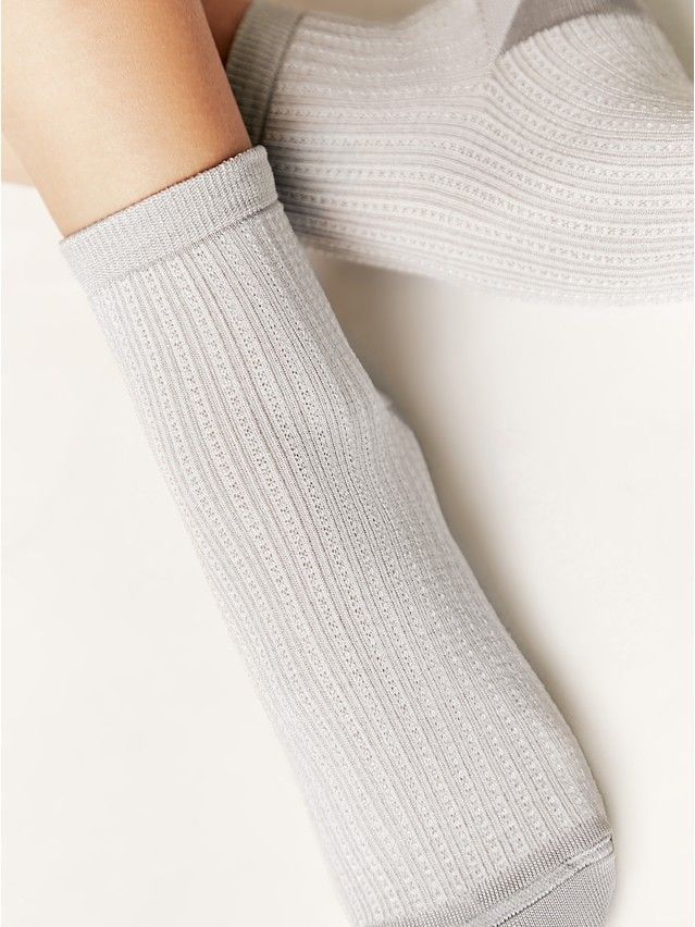 Носки женские вискозные CE ACTIVE (короткие) 24С-75СП, р.23-25, 704 серый - 2