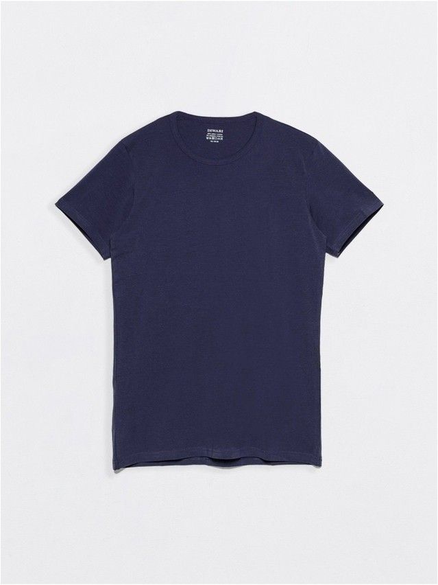 Футболка DW BASIC MF 309-10, р.170,176-100, dark violet - 3
