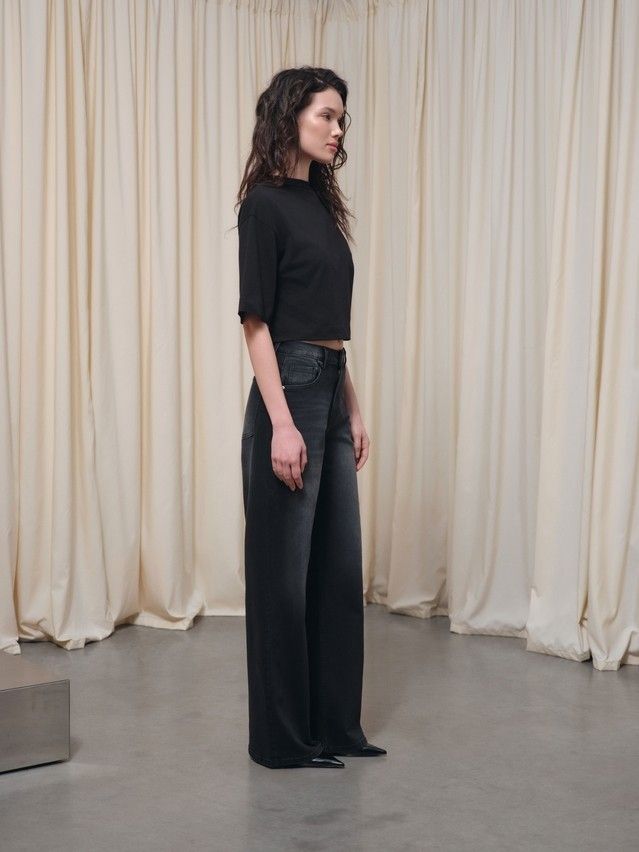 Джинсы женские C CON-800, р.164-90, washed black - 3