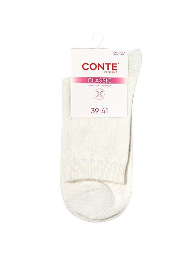 Носки женские хлопковые CE CLASSIC 7С-22СП, р.23-25, 686 молочный - 4
