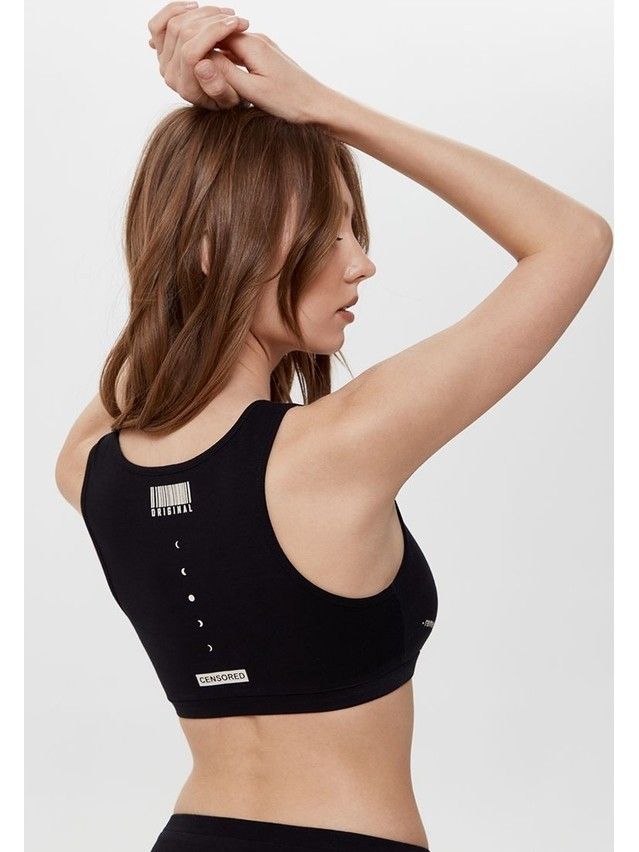 Women's bustier CONTE ELEGANT TATTOO STYLE LBE 1477, s.170-84, black - 3