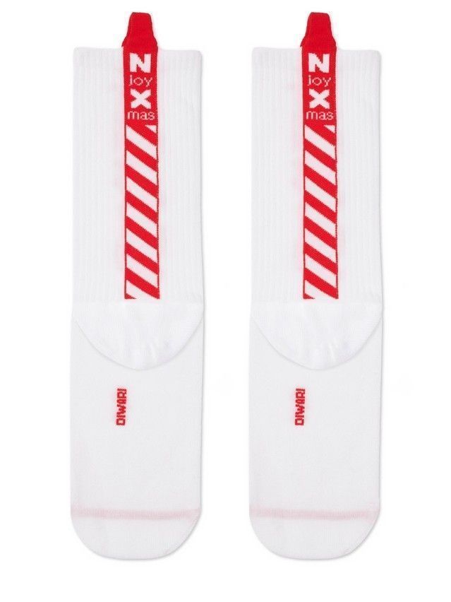 Носки мужские DW NEW YEAR 21С-32СП, р.42-45, 280 белый - 1