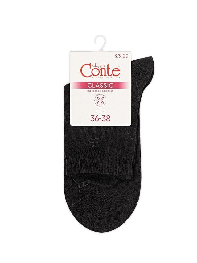 Носки женские хлопковые CE CLASSIC 7С-22СП, р.23-25, 686 черный - 4