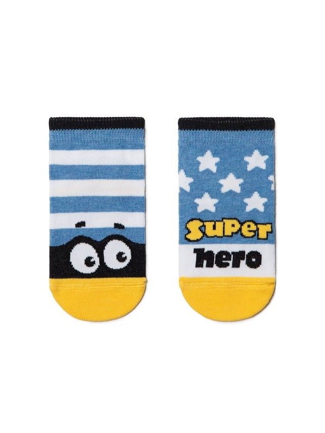 Children's socks CONTE-KIDS CHEERFUL LEGS, s.18-20, 283 blue - 1