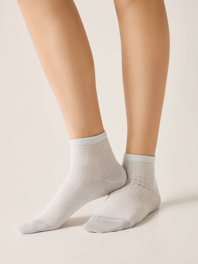 Носки женские вискозные CE ACTIVE (короткие) 24С-75СП, р.23-25, 704 светло-серый - 1