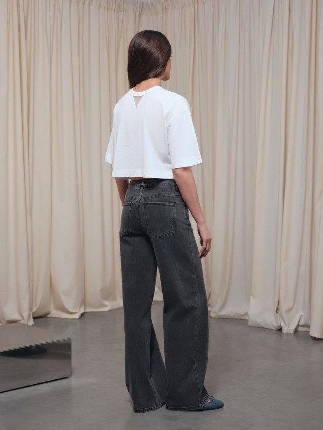 Джинсы женские C CON-802, р.164-90, washed black - 5